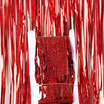 metal tinsel foil curtain metallic foil fringe curtain rain wall backdrop wedding birthday party background decoration 1*2m