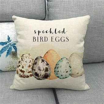 Eggs Gift Children's Accessories Pillow Cover Ornaments Home Easter Decorations 2023