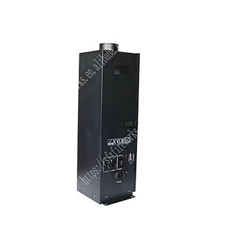 Both remote DMX and wire control flame projectors