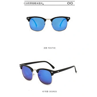 Sunglasses customs Men Design Classic Cheap Sun Glasses Stainless steel Metal Fashion women Men Sunglasses