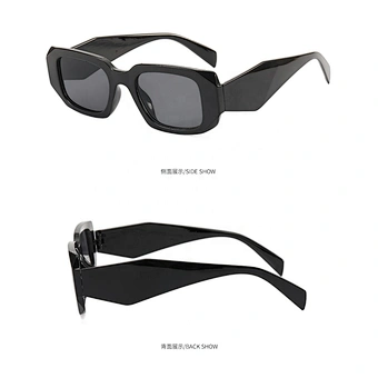 Customized Metal Logo High End Luxury Fashionable Thick Acetate Sunglasses Polarized For Mens Women