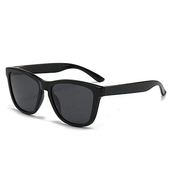 Made in China polarized custom logo sunglass uv400 glasses promotion matte black sunglasses