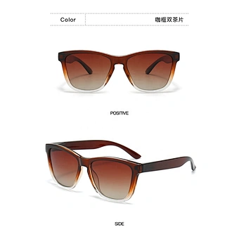 Made in China polarized custom logo sunglass uv400 glasses promotion matte black sunglasses