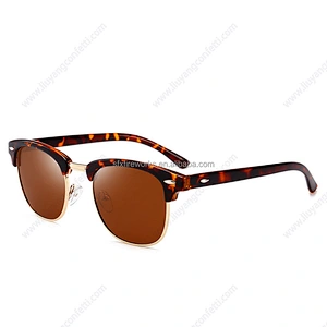 Sunglasses customs Men Design Classic Cheap Sun Glasses Stainless steel Metal Fashion women Men Sunglasses