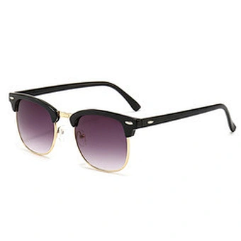 Sunglasses customs Men Design Classic Cheap Sun Glasses Stainless steel Metal Fashion women Men Sunglasses