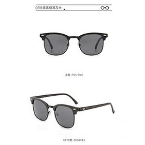 Sunglasses customs Men Design Classic Cheap Sun Glasses Stainless steel Metal Fashion women Men Sunglasses