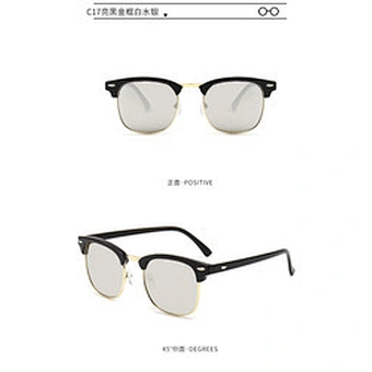Sunglasses customs Men Design Classic Cheap Sun Glasses Stainless steel Metal Fashion women Men Sunglasses