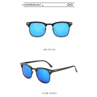 Sunglasses customs Men Design Classic Cheap Sun Glasses Stainless steel Metal Fashion women Men Sunglasses