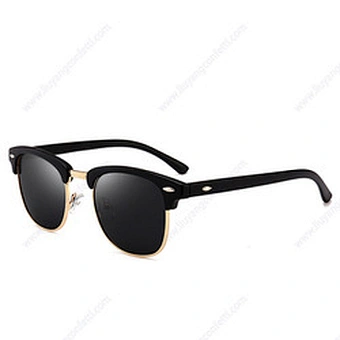 Sunglasses customs Men Design Classic Cheap Sun Glasses Stainless steel Metal Fashion women Men Sunglasses
