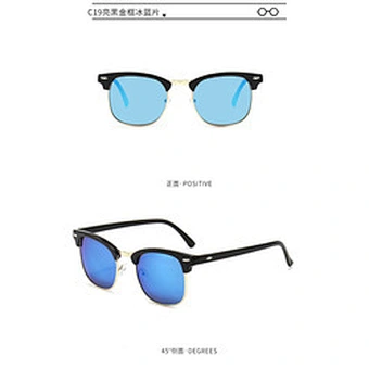 Sunglasses customs Men Design Classic Cheap Sun Glasses Stainless steel Metal Fashion women Men Sunglasses
