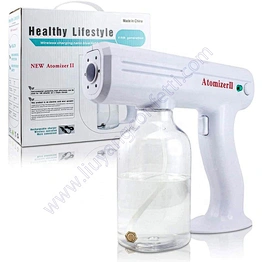 2020 Cordless Electric Sprayer 800ml Low Temperature Atomizer Nebulizer Nano Vapor Spray Gun Air Purifier Disinfection Machine