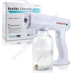 2020 Cordless Electric Sprayer 800ml Low Temperature Atomizer Nebulizer Nano Vapor Spray Gun Air Purifier Disinfection Machine