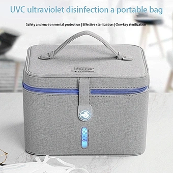 Multi-function Disinfection Box Popular Cell Phone Uvc Cleaner Foldable Portable Led 99% Cleaned Within 3 Mins Uv Sterilizer Bag