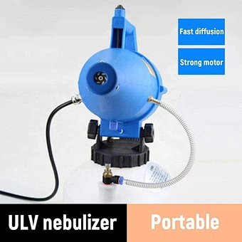 4.5l Portable Electric Ulv Fogger Machine Fogging alcohol Sprayer Electrostatic Handheld Cold Disinfectant Spray Disinfection