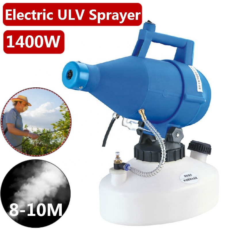 Sterilization Disinfection Fog Electrostatic Disinfectant Sprayer Fogging Spray Atomizing Disinfecting Machine for hospital
