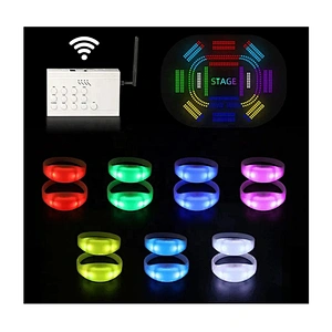 LED Bracelets Glow Party Lights Supplies Xyloband Remote Controlled Pulsera Light Up Wristband Pulseira Event DMX Bracelet leds