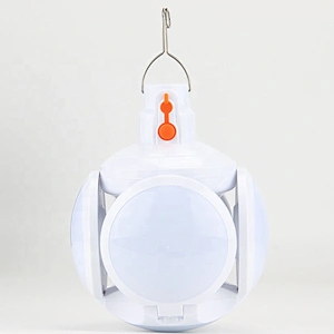 Led Rechargeable Portable Camping Lamp Lantern Tent Foldable Emergency Night Market Dc Charge Ufo Garden Yard Solar Light
