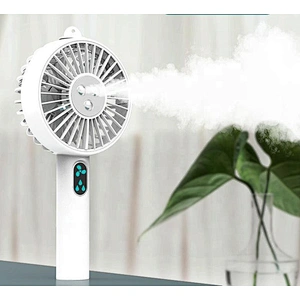 Face Steamer Portable Mini Fan Face Sprayer Humidifier Facial Steamer Machine Face Sprayer USB Charging Fan W Maquina de Facial