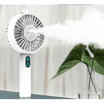 Face Steamer Portable Mini Fan Face Sprayer Humidifier Facial Steamer Machine Face Sprayer USB Charging Fan W Maquina de Facial