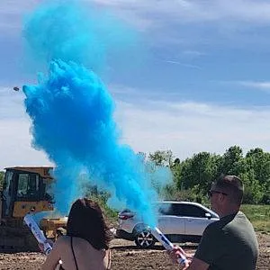 Decoration Party Supplies Baby Shower Gender Reveal Color Smoke Popper Color Run Holi Powder Shooter