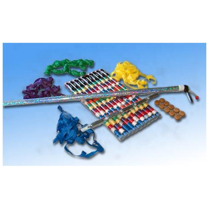 high quality celebration party confetti cannon REUSABLE HANDHELD CO2 STREAMER SHOOTER for stage event wedding sports