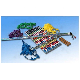 high quality celebration party confetti cannon REUSABLE HANDHELD CO2 STREAMER SHOOTER for stage event wedding sports