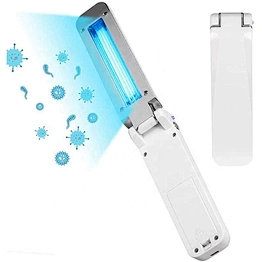 Mini Uv Light Air Sterilizer Sanitizer Sterilization Wand Portable Led Sanitizing Uvc Foldable Disinfection Stick for home water