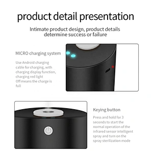 Based Hand Sanitizer Cleaning Spray Disinfectant Dispenser Small Distillation Equipment Free Body En Alcohol Auto Sprayer