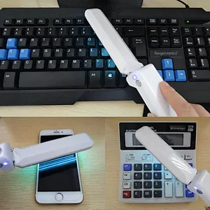 Mini Uv Light Air Sterilizer Sanitizer Sterilization Wand Portable Led Sanitizing Uvc Foldable Disinfection Stick for home water