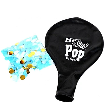 Confetti 36 Question Mark Set Powder Black Giant Balloon 36