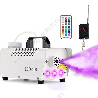 DMX512 control ascendente spray color fog machine-1500w