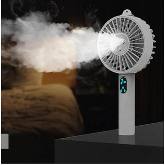 Face Steamer Portable Mini Fan Face Sprayer Humidifier Facial Steamer Machine Face Sprayer USB Charging Fan W Maquina de Facial
