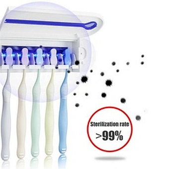 Holder Light Ultraviolet Ozone Automatic Lamp Led Cleaner automa Sterilization Rate Uv Toothbrush Sterilizer Disinfection Box
