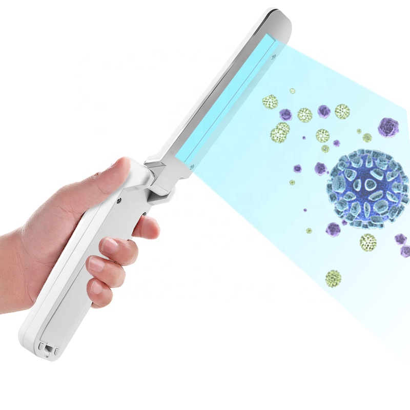 Handheld Phone Uvc Stick Wand Sanitizer Water Mini Nail Ozone Germicidal Lamp Pocket Disinfection Uv Light Sterilizer For Room