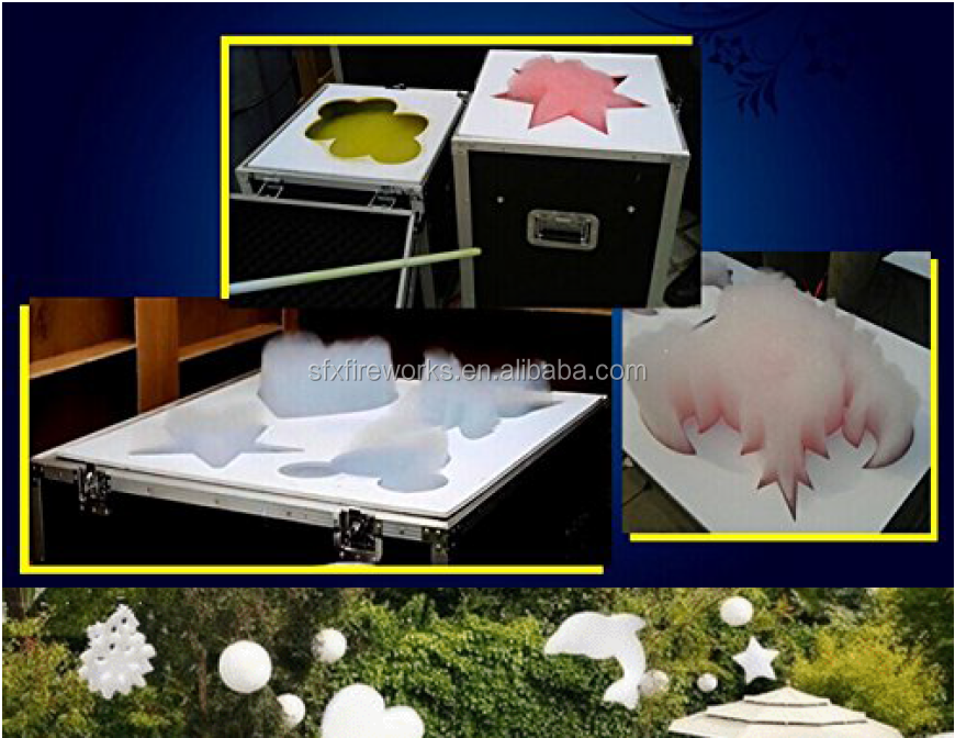 System Clouds machine different sizes bubble 10 seconds 370 x370x1000mm 27 kg for party celebration