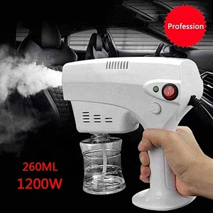 1200w Hospital Disinfection Spray Alcohol Mini Gun Battery Blue White Light Blu Ray Anion 1200 Watt Nano Disinfectant Sprayer