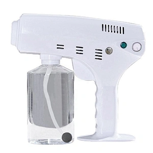 1200w Hospital Disinfection Spray Alcohol Mini Gun Battery Blue White Light Blu Ray Anion 1200 Watt Nano Disinfectant Sprayer