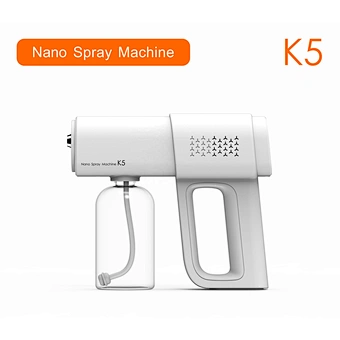 Nano Disinfection Product Wireless Portable Fog Machine Alcohol Sprayer Sanitizer Sterilizer pray Gun