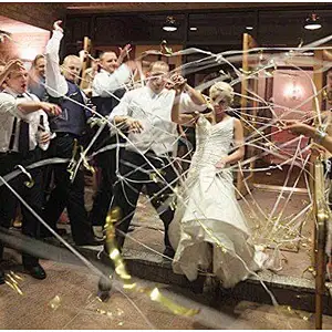 Spider Silk Confetti party streamers Magic hand held throw streamers hand throw streamers for birthday wedding graduation party