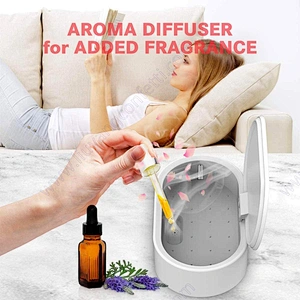 Phone Cleaner Sterilizer Sterilising Trays Stock Fast Dispatch Popular Multi-function Cell Case Uv Disinfection Box
