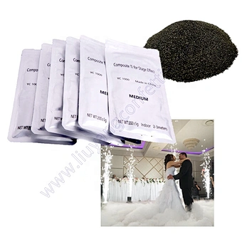 Titanium Composite Special Effect Wedding Firework Ti Powder For Indoor Outdoor Stage Fountain Sparkler Cold Spark Machine