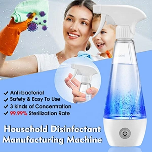 Chlorinated Water Sterilizer Equipment killing Virus and Bacteria machine Portable Disinfectant Maker