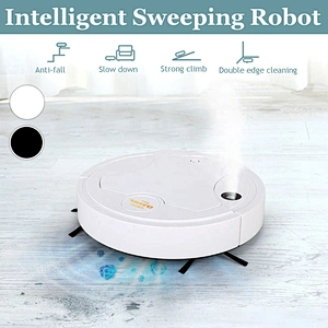 Fully Automatic Multifunctional Smart Robot Vacuum Cleaner USB Charging Sweeping Robot Dry and Wet Mop UV Disinfection Cleaner