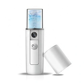Face Steamer Portable Mini Fan Face Sprayer Humidifier Facial Steamer Machine Face Sprayer USB Charging Fan W Maquina de Facial