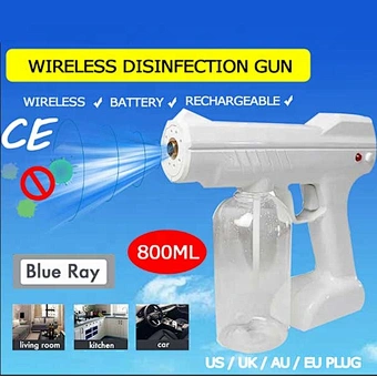 cordless Commercial fog Machine Labeling Portable Power Sprayer Sanitizer Humidifier Battery Powered Disinfection Spray Gun