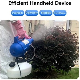 4.5l Portable Electric Ulv Fogger Machine Fogging alcohol Sprayer Electrostatic Handheld Cold Disinfectant Spray Disinfection
