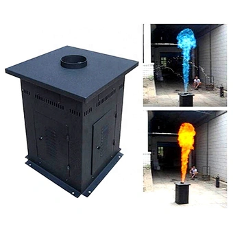 Outdoor use Rainproof Color Flame Projector machine waterproof color fire machine flame projector for DJ Stage Event show party