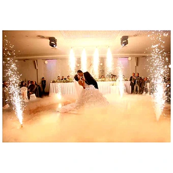 pyrotechnic supplies smokeless stage silver fountain firework indoor fireworks indoor pyrotechnics 3M30S cold pyro for wedding
