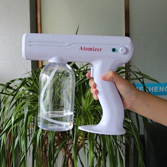 2020 Cordless Electric Sprayer 800ml Low Temperature Atomizer Nebulizer Nano Vapor Spray Gun Air Purifier Disinfection Machine