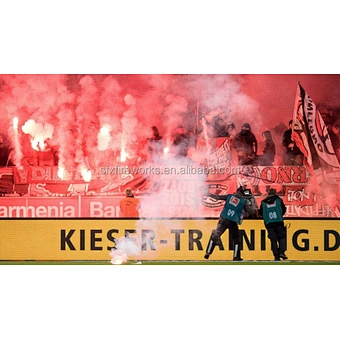Hot football stadium sale emergency SOS red light flame pyrotechnic 60s torch color smoke fireworks marine red hand signal flare